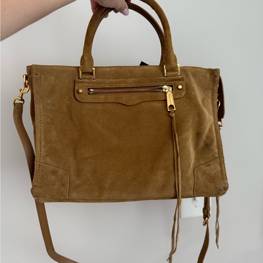 Rebecca Minkoff Brown Suede Women's Handbag
